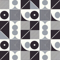seamless pattern with shapes