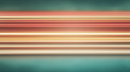 A colorful striped background with a blue sky in the background