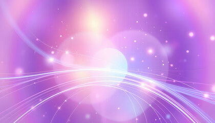 Obraz premium Abstract magic background with pastel traces on holographic background isolated with white highlights, png