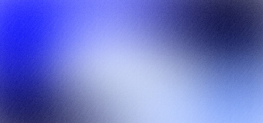 Blue gradient abstract background with noise texture