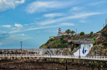 Obraz premium Cudillero is a municipality, parish and town in the autonomous community of the Principality of Asturias, Spain.