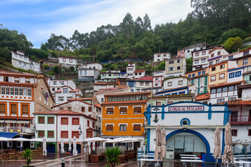 Cudillero is a municipality, parish and town in the autonomous community of the Principality of Asturias, Spain. fish market)