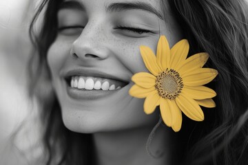 Smiling is the best way to embrace your flaws, Generative AI