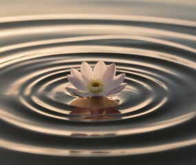 Beautiful Water lily flower