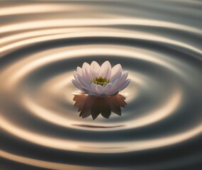 Beautiful Water lily flower