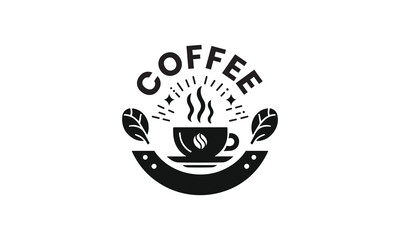Coffee, coffee shop logo, coffee shop labels, Cafe vector emblem
