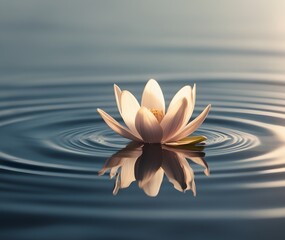 Beautiful Water lily flower