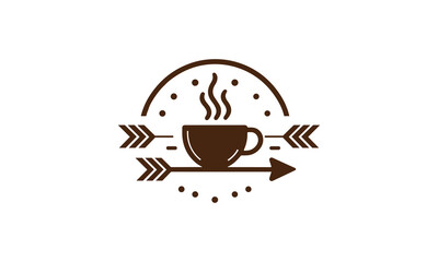 Coffee, coffee shop logo, coffee shop labels, Cafe vector emblem