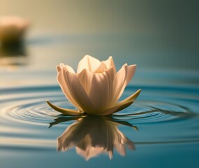 Beautiful Water lily flower
