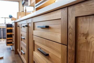 Modern Kitchen Renovation with Custom Cabinet Installation for Home Improvement Projects