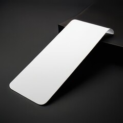 Minimalist bookmark designs in various colors. Showcase your artwork with this clean bookmark mockup. Ideal for creative projects and print-ready use. Bookmark mockup, Bookmark designs.