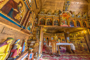 Wyposażenie cerkwi w Powroźniku. © Jacek