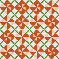 seamless geometric pattern with shapes