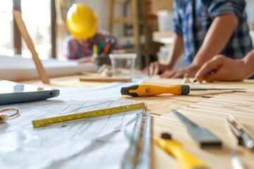 Comprehensive Home Renovation and Remodeling: Contractors at Work