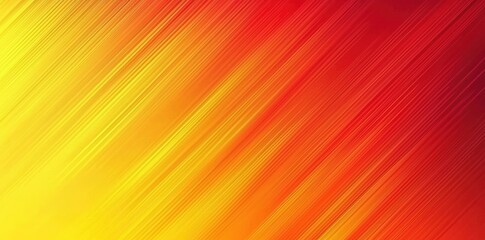 Obraz premium Dynamic Red and Yellow Diagonal Stripes Background for Energy, Speed, and Motion-Based Designs