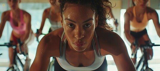 Dynamic Fitness Studio Spin Class Promotion for Health Enthusiasts and Active Lifestyle