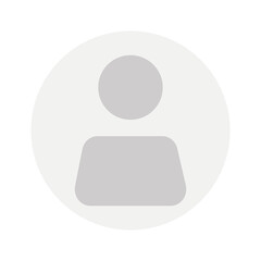 Flat illustration in grayscale. Avatar, user profile, person icon, gender neutral silhouette, profile picture. Suitable for social media profiles, icons, screensavers and as a template...