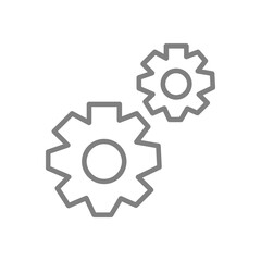 Flat icon. Gray icon on isolated on white background. Business concept. Perfect for your creative idea..