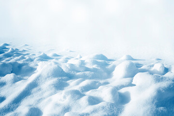 Christmas background. Winter landscape. The texture of the snow