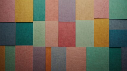 A pastel geometric backdrop featuring colorful overlapping rectangles, perfect for creative low light photography, adds a unique and artistic flair to your visuals.