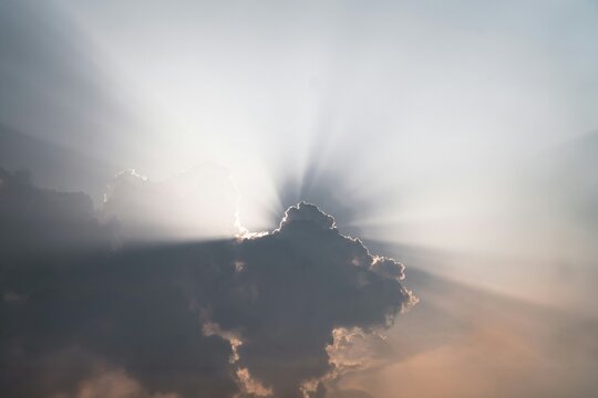 Clouds with silver lining