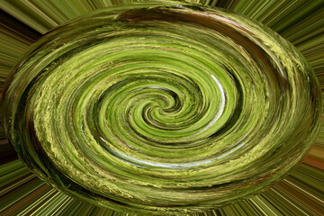 Abstract background symbolizing the ecological situation on planet Earth.