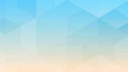 Business corporate digital technology and science light blue background with polygons - Powered by Adobe
