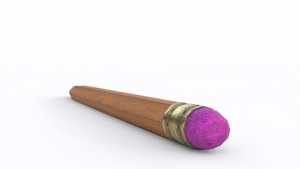 pencil with white background