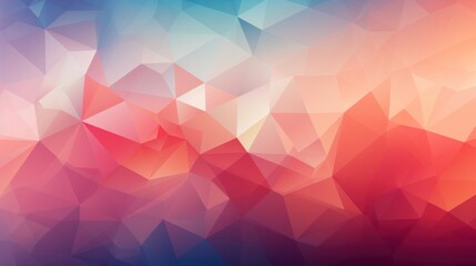 Fototapeta premium Colorful Polygon Background