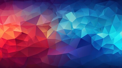 Fototapeta premium Colorful Polygon Background
