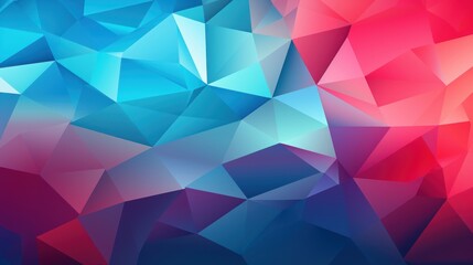 Obraz premium Colorful Polygon Background