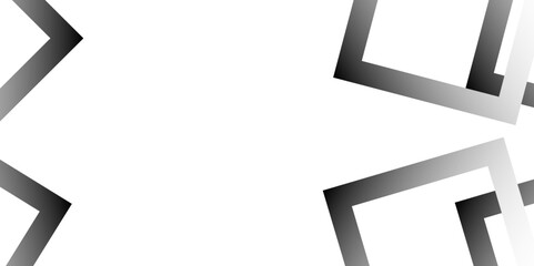 Abstract grayscale geometric design with interlocking squares on a white background. The fading gradient effect adds depth and dimension to the clean, minimalist composition. Ideal for modern graphic 