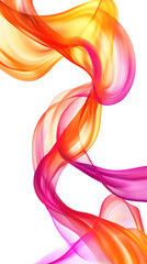 Elegant abstract wave with vibrant colors flowing gracefully, perfect for backgrounds and artistic designs.
