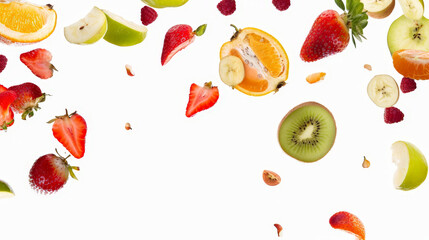 background with fruits