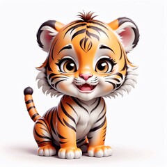 Obraz premium niedlicher Löwe