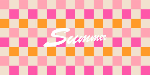 Creative concept of summer bright covers, cards or posters in minimal style for corporate identity. vector