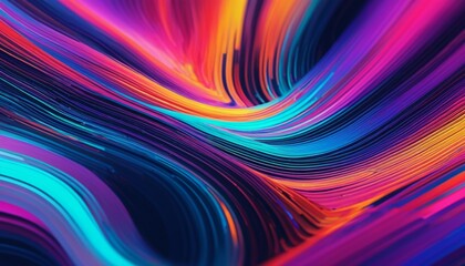 An abstract glitch texture creates an intriguing visual effect, blending colors and shapes in a captivating way, Generative AI