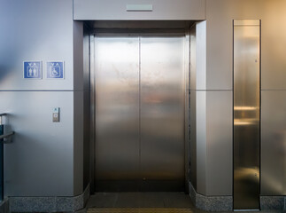 The new passenger elevator.
