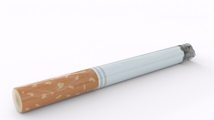 cigarette with white background