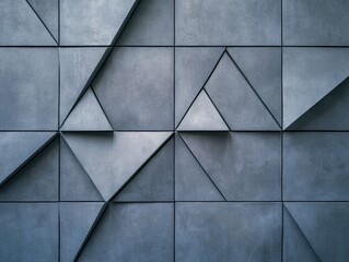 Modern Geometric Abstract Wall Art