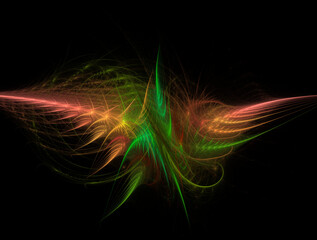 Imaginatory fractal abstract background Image