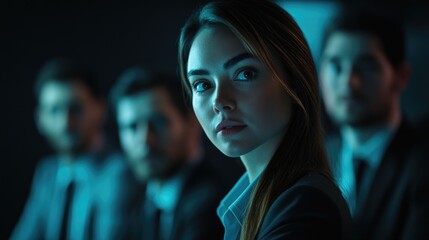 Business Professionals in Meeting