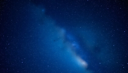 The Great Milky way covering the night sky isolated with white highlights, png