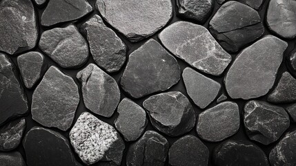 Black White Pebble Floor With Root Backgrounds 