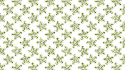 Abstract background with floral pattern of young tea tree branches (Melaleuca alternifolia). Pattern for wrapping paper, greeting cards, invitations, fabric, prints.