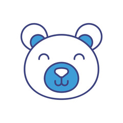 Bear vector icon stock illustration