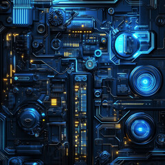 Fototapeta premium High-Tech Circuit Board