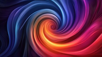 Vibrant Swirl of Colorful Abstract Patterns