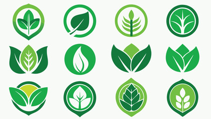 Modern Eco Logo Bundle