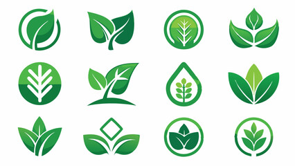 Minimalist Green Logo Collection